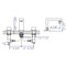 Alfi Brand AB1322-BN Brushed Nickel Modern Widespread Bathroom Faucet AB1322-BN - alternate 3